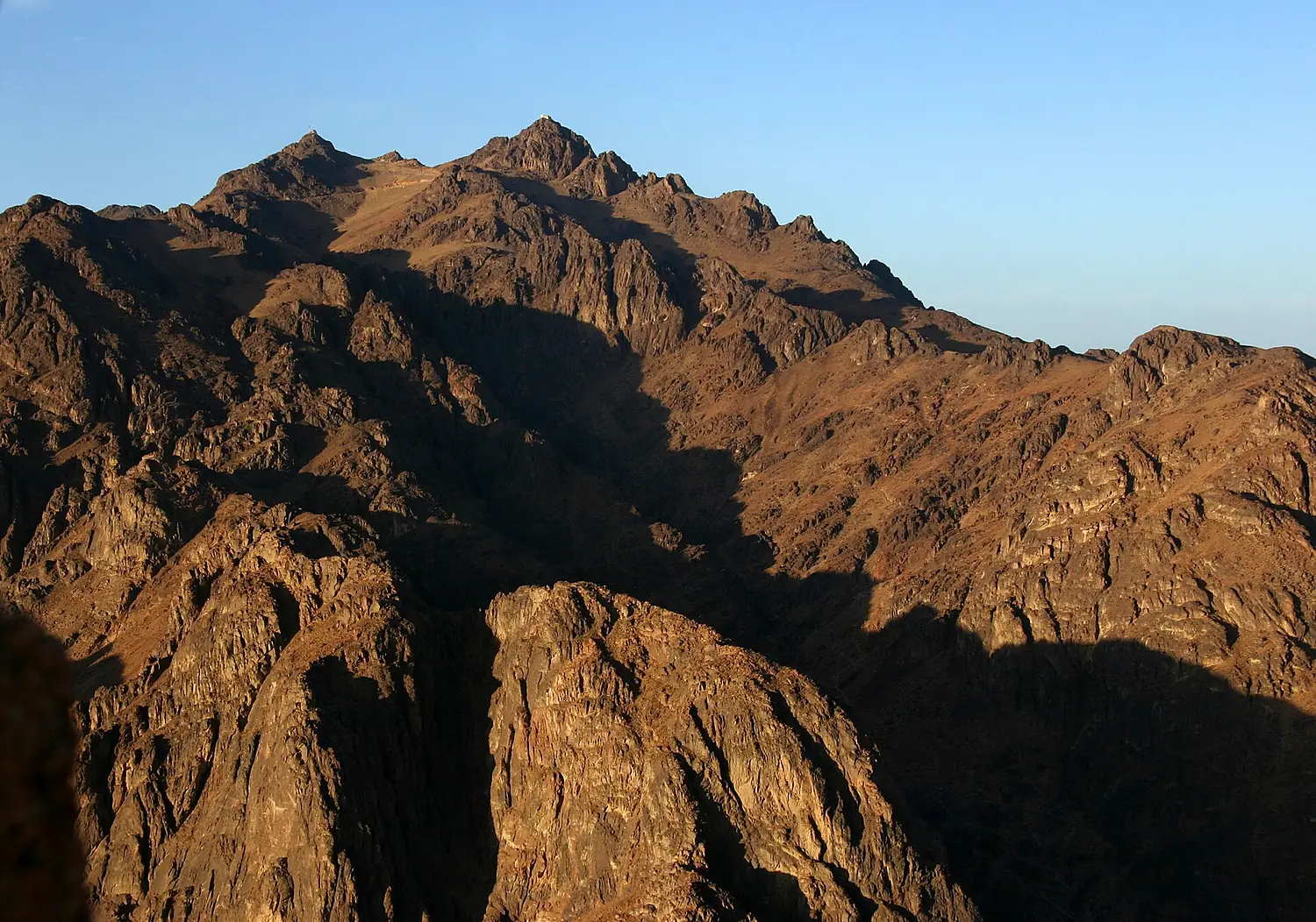 Sinai-Mosesberg-168-Blick zum Katharinenberg-2009-gje