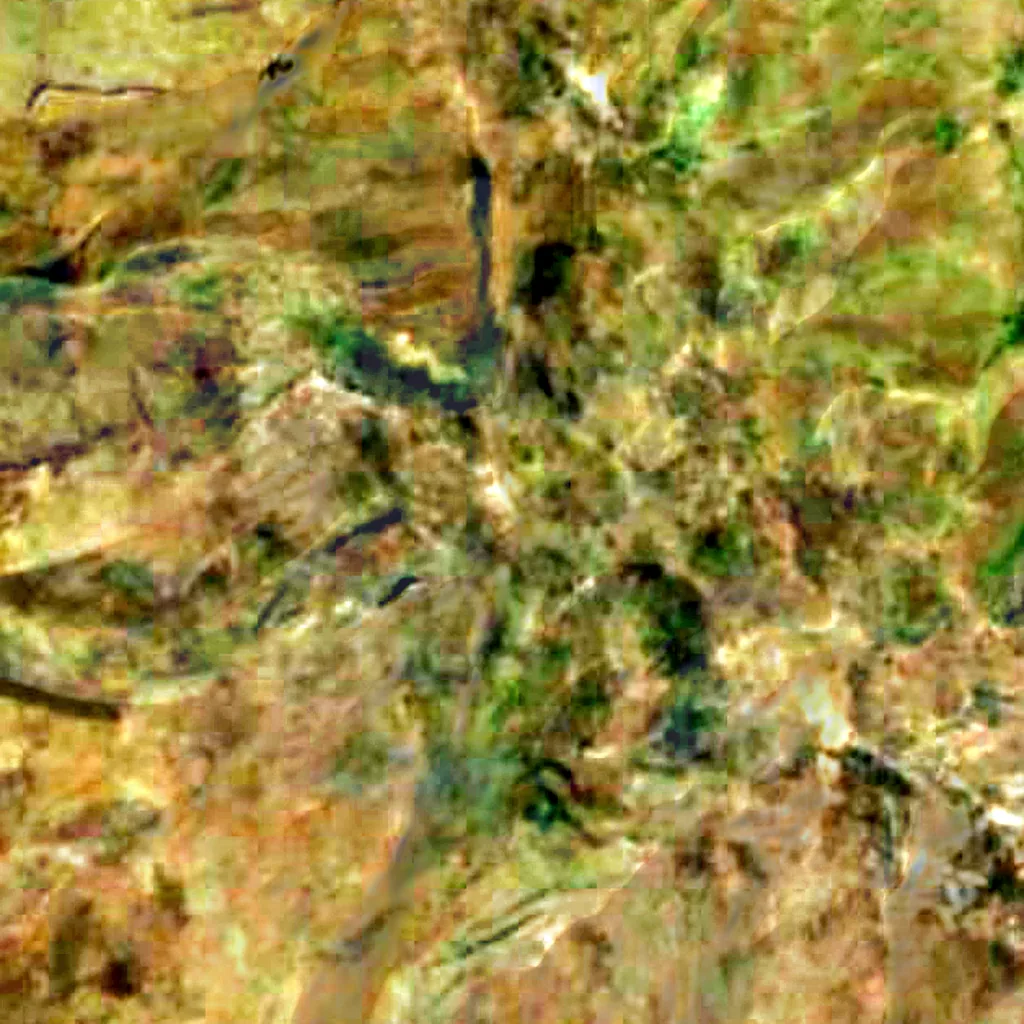 Mount Elgon seen from above (Sentinel-2)