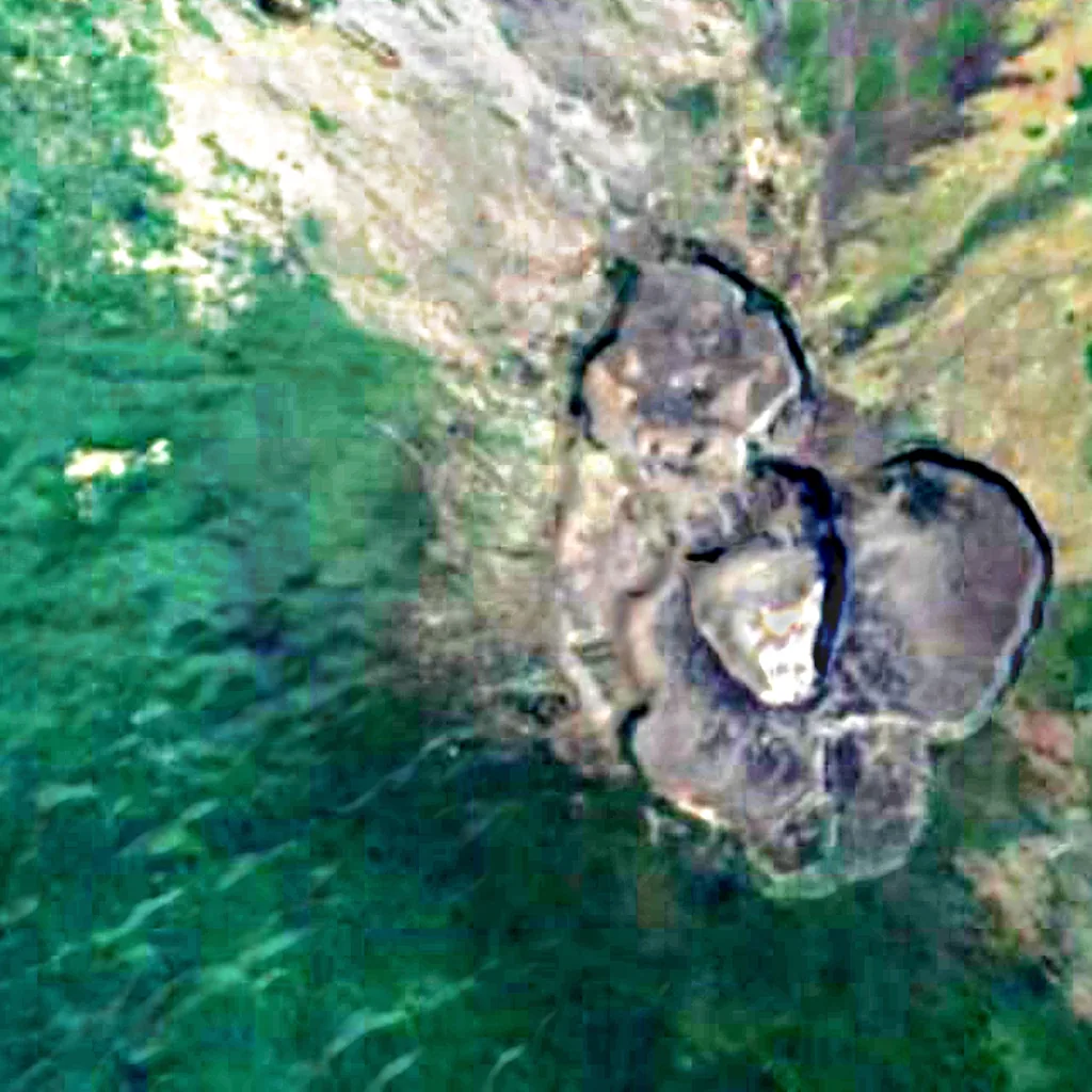 Mount Karthala seen from above (Sentinel-2)