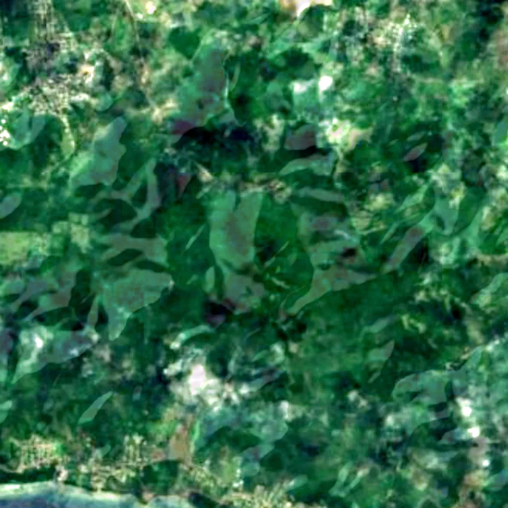 Mount Obama seen from above (Sentinel-2)