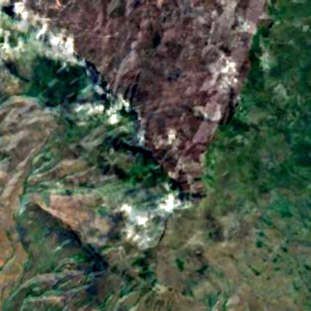 Mount Roraima seen from above (Sentinel-2)