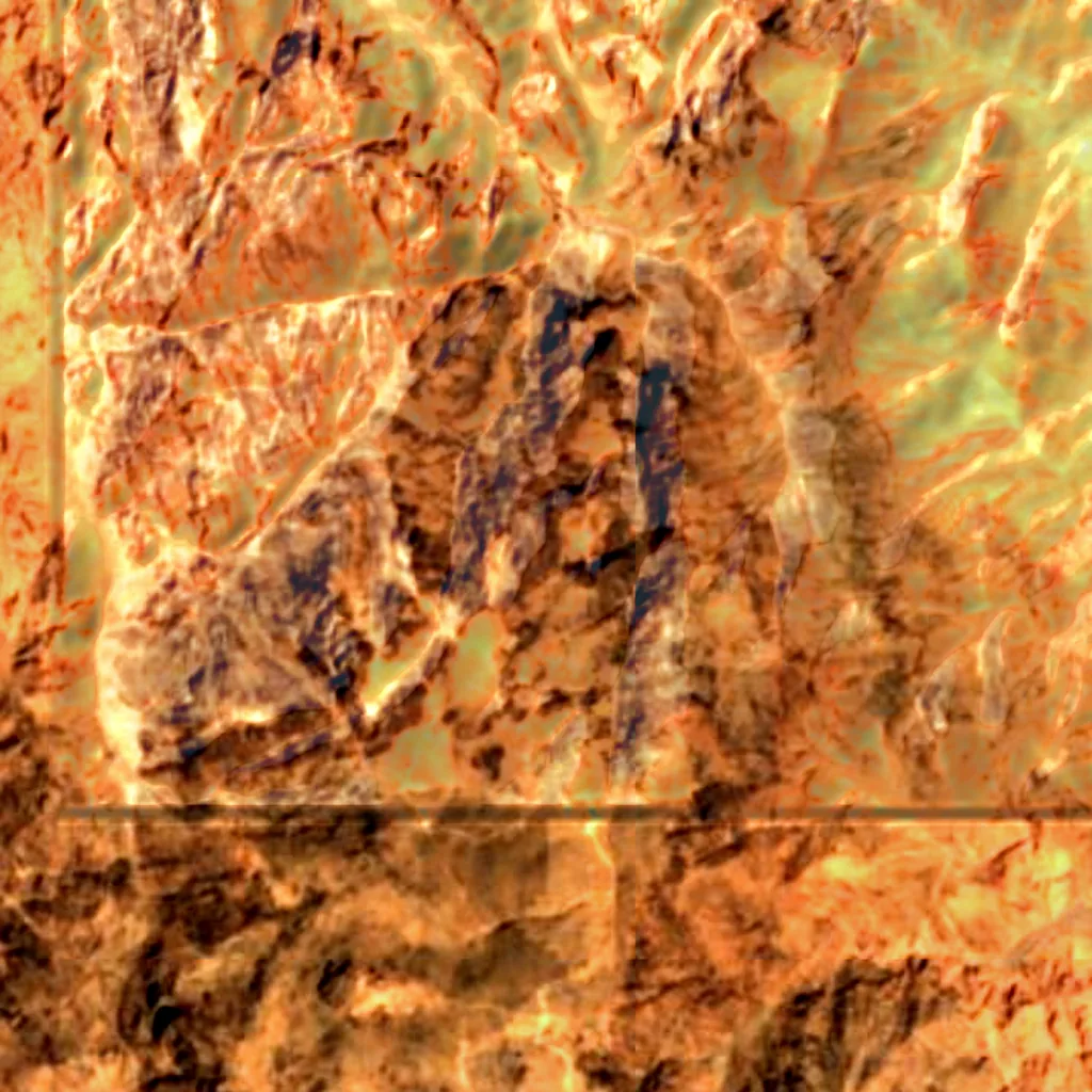 Mount Sinai seen from above (Sentinel-2)