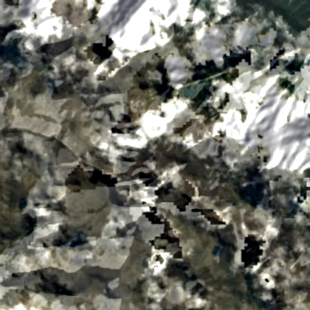 Mount Wilhelm seen from above (Sentinel-2)