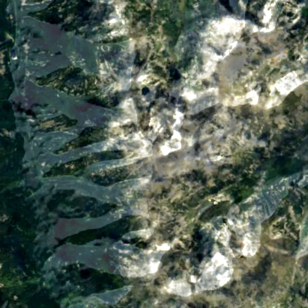 Musala seen from above (Sentinel-2)