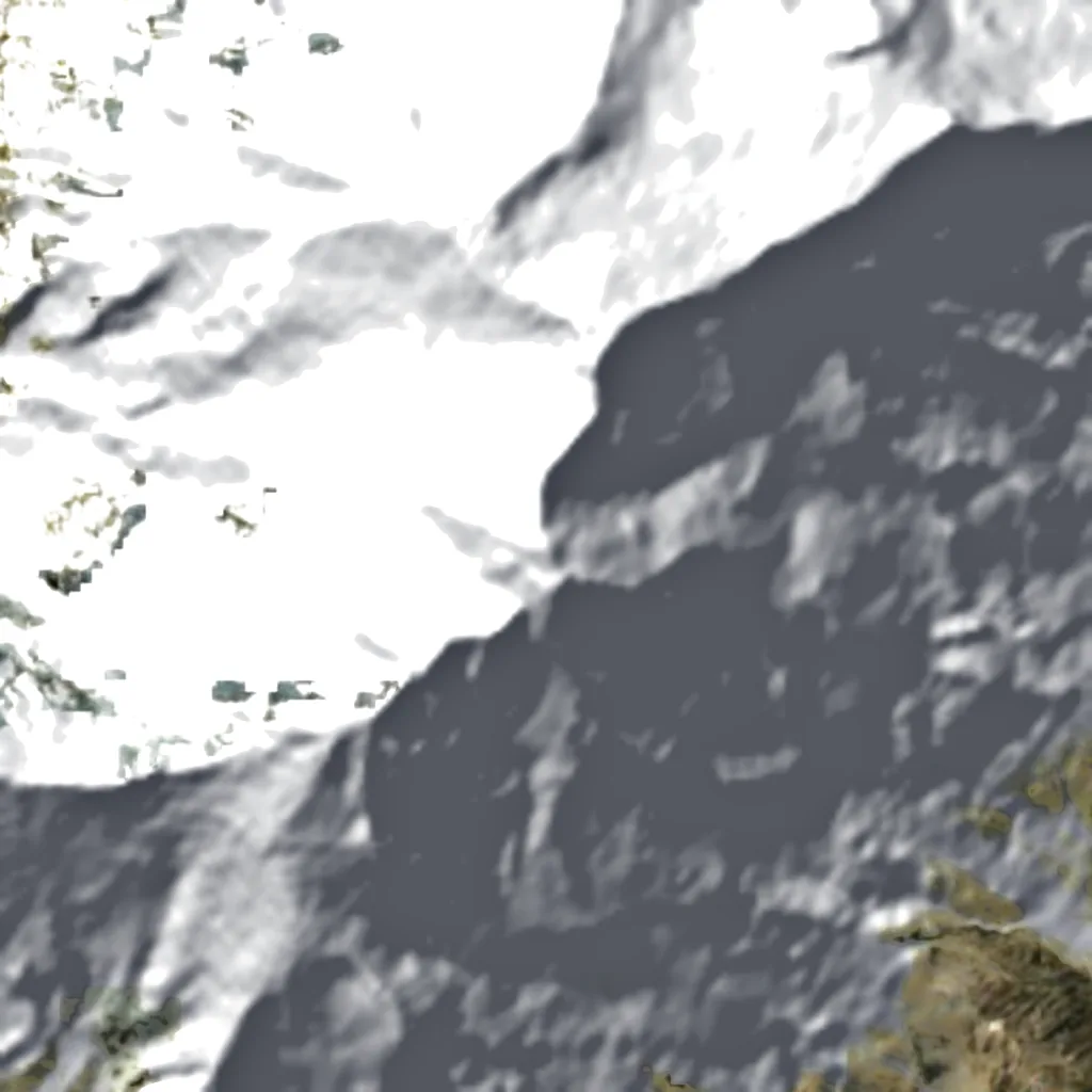 Nanga Parbat seen from above (Sentinel-2)
