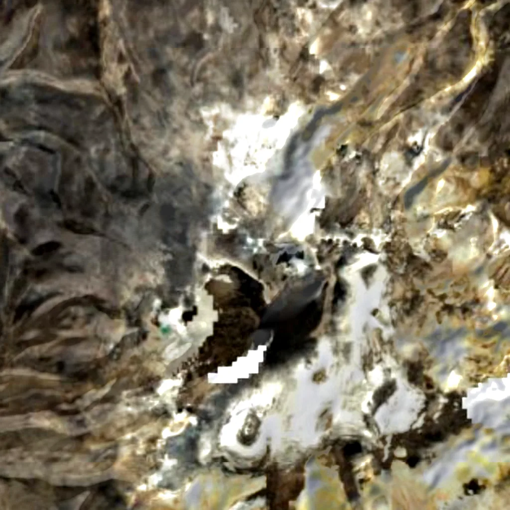 Nevado del Ruiz seen from above (Sentinel-2)
