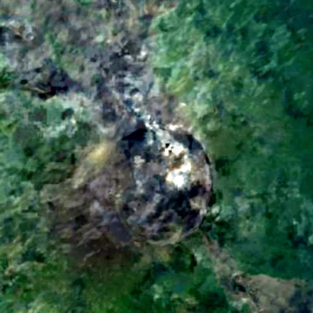 Nyamuragira seen from above (Sentinel-2)