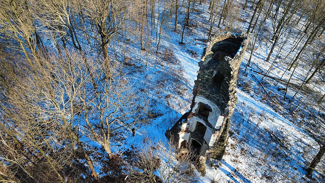 Ruine Eckersdorf Wieża widokowa na Grodziszczu