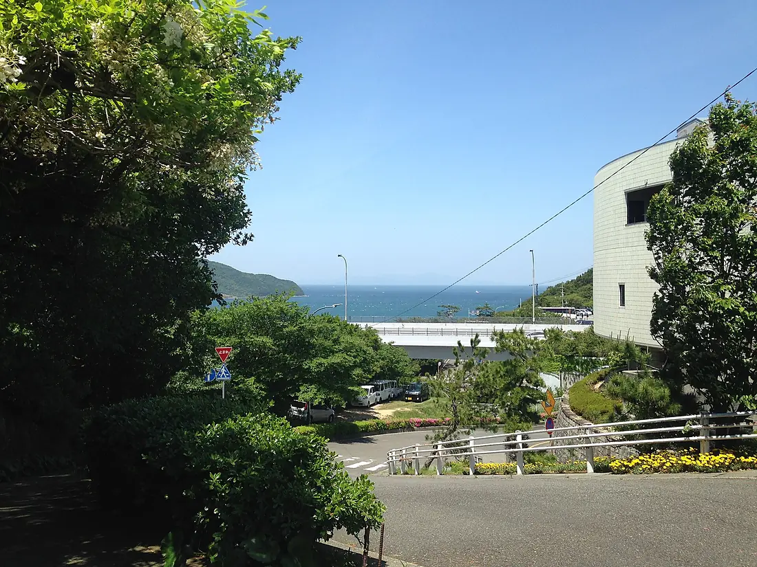 Kameura Bridge and Shimadajima Island from Naruto Park