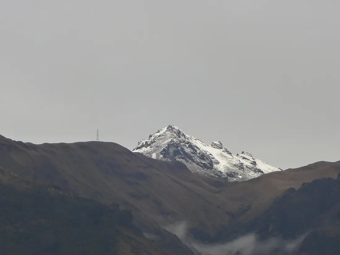 (Pichincha Volcano) Quito Andes Mountains