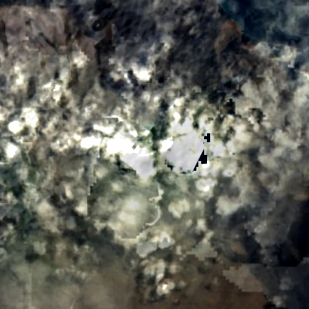 Pinta Island seen from above (Sentinel-2)