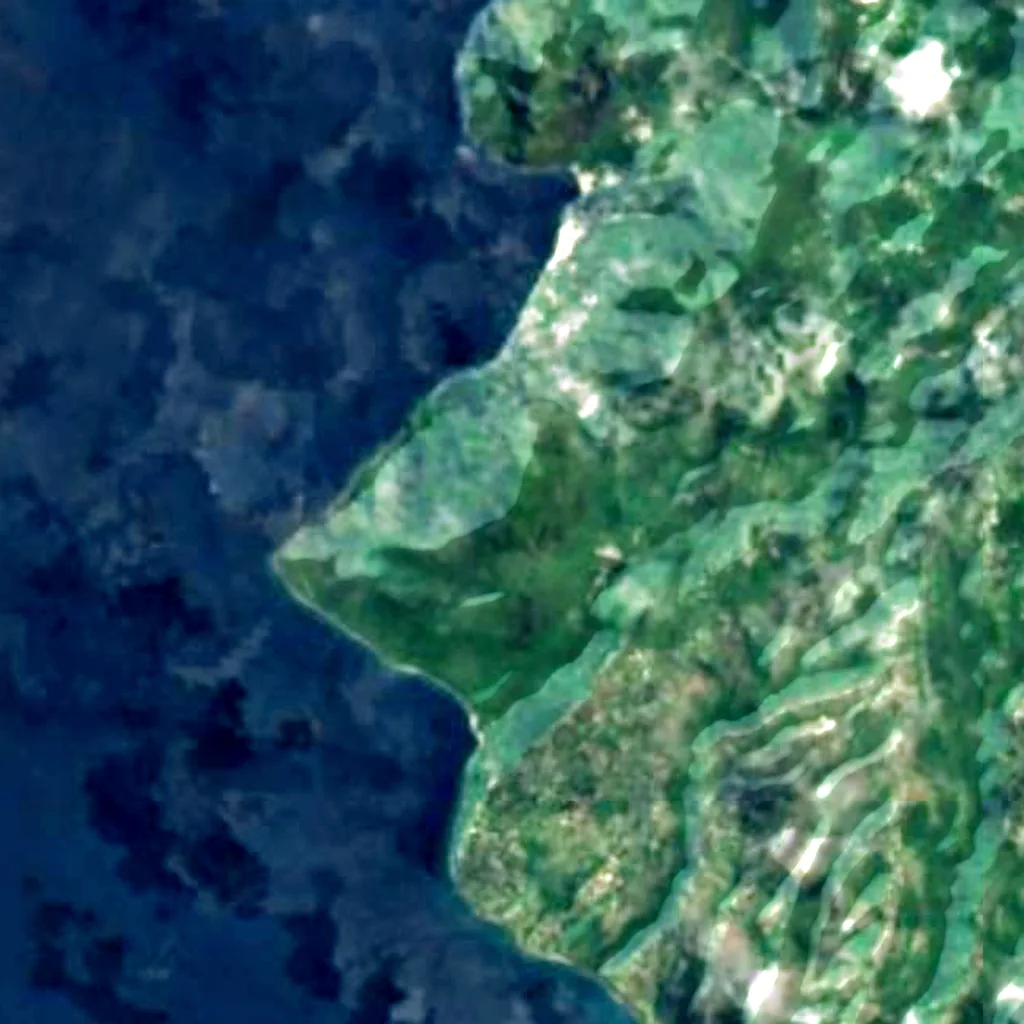 Pitons seen from above (Sentinel-2)