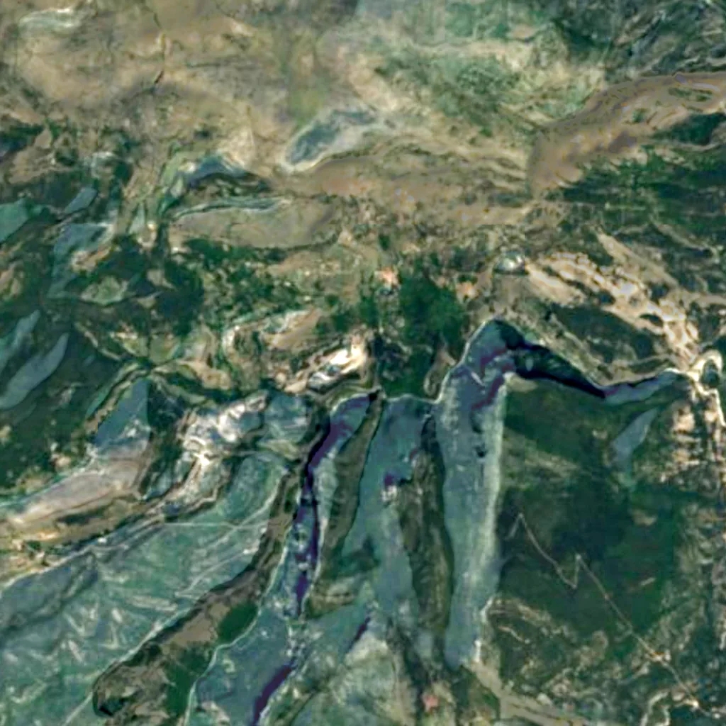 Point Sublime seen from above (Sentinel-2)
