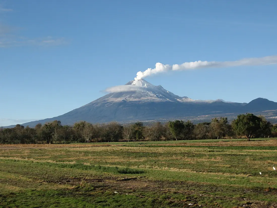 Popocatépetl fumarola