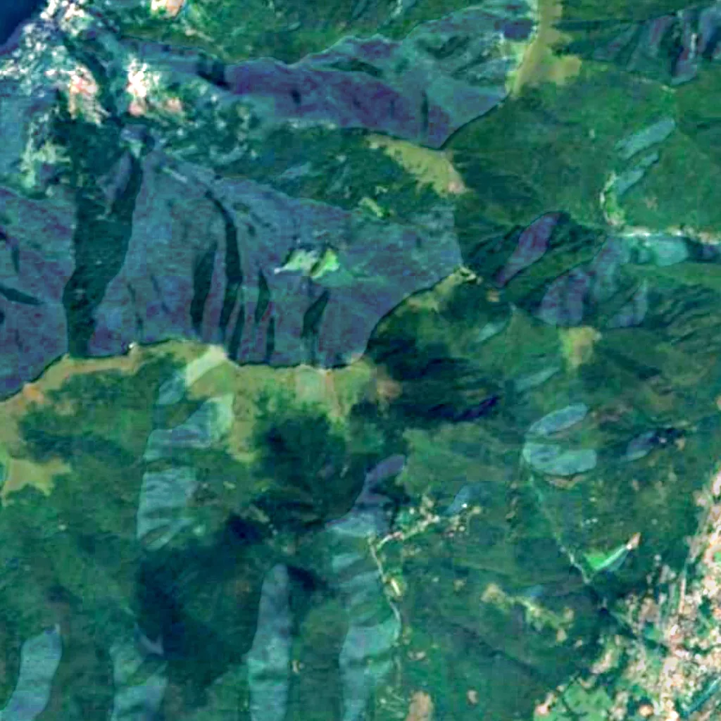 Punta Caldera seen from above (Sentinel-2)