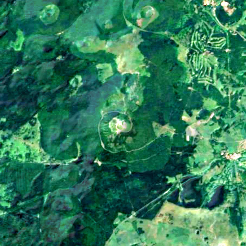 Puy de Dôme seen from above (Sentinel-2)