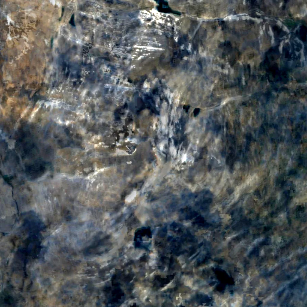 Ritničohkka seen from above (Sentinel-2)