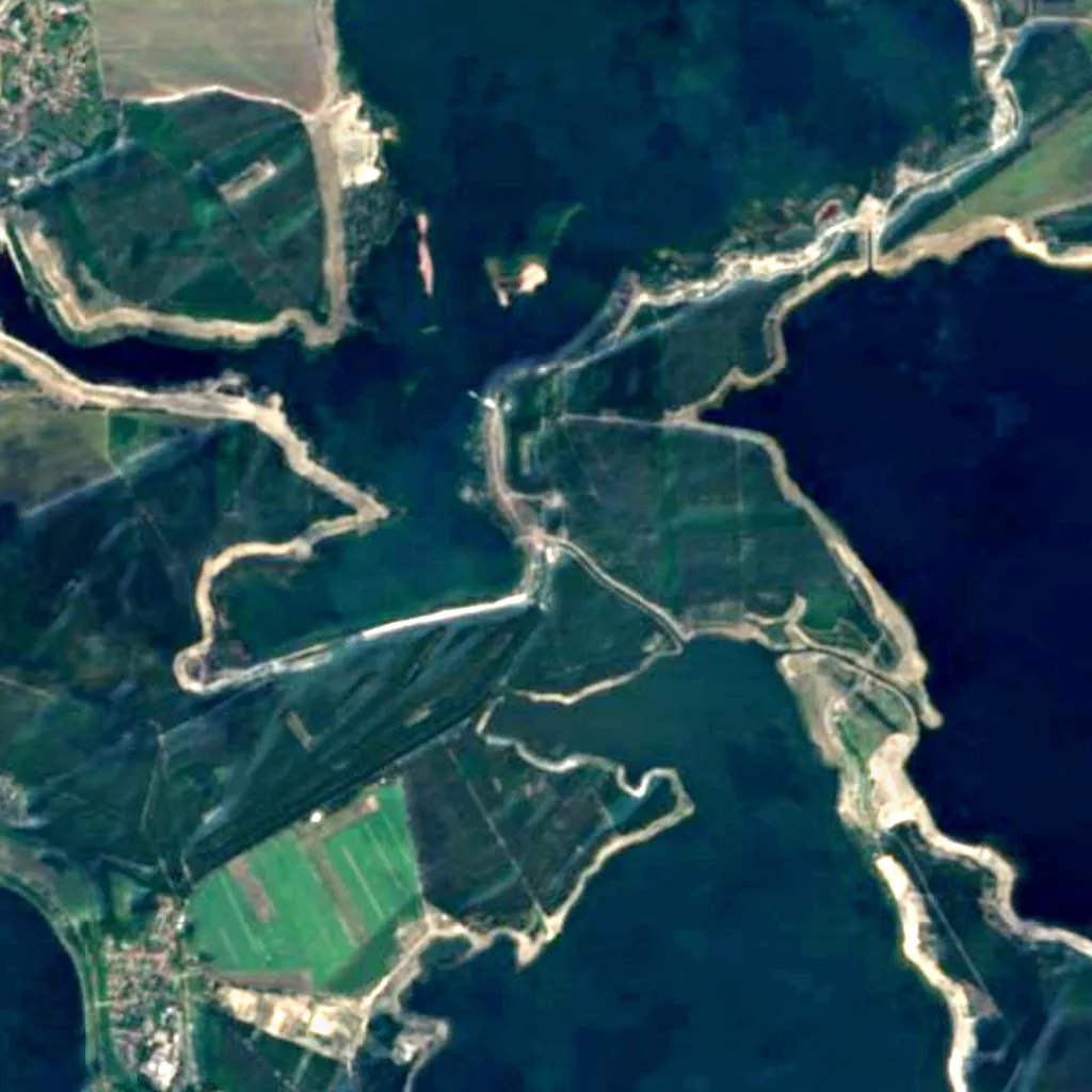 Rusty Nail seen from above (Sentinel-2)