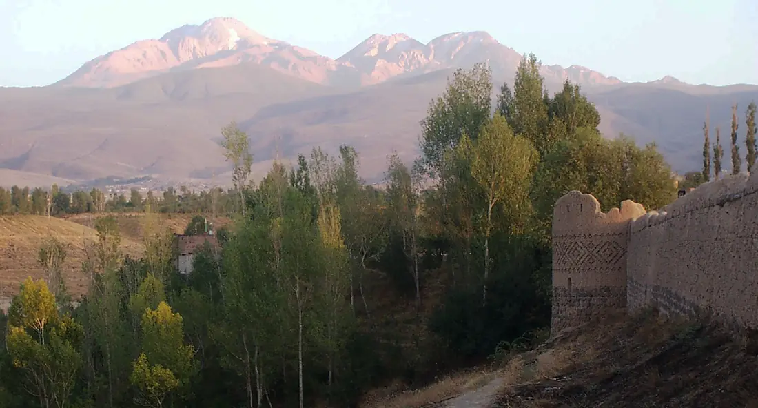 Arshoq Castle and Sabalan