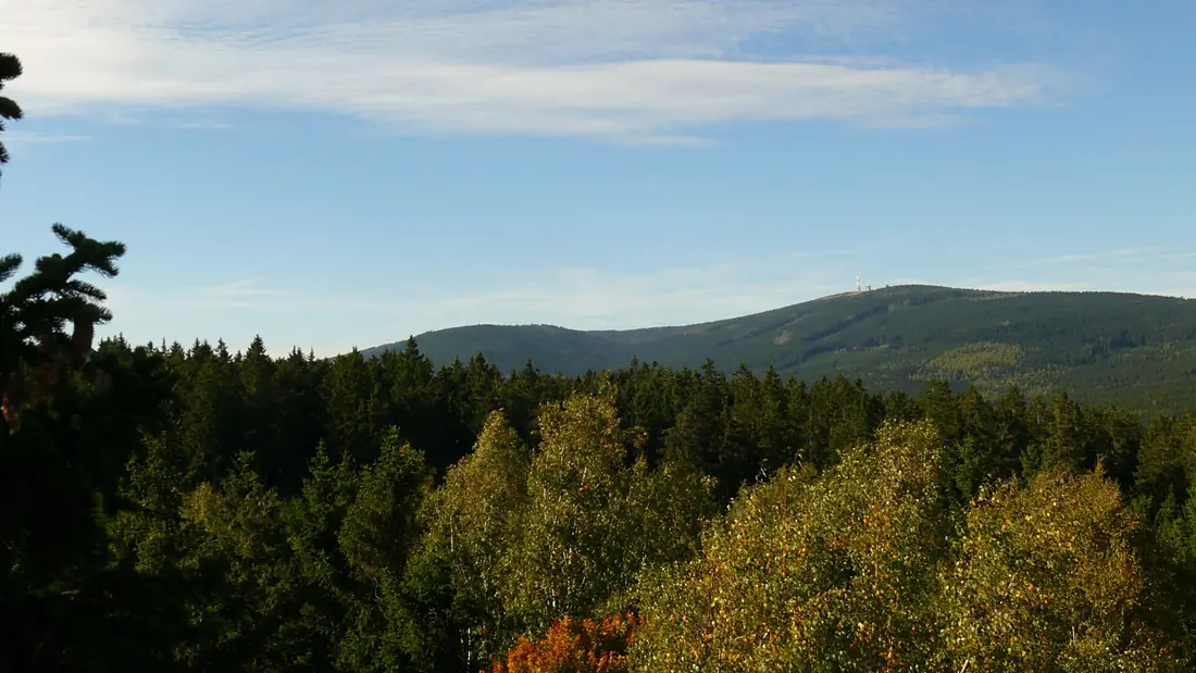 Brocken (Blick von den Schnarcherklippen)