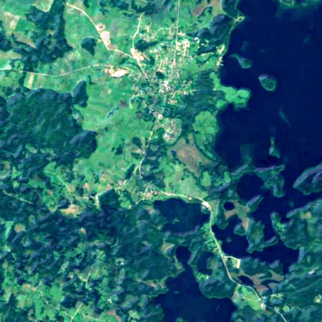 Siberijos Watchtower seen from above (Sentinel-2)