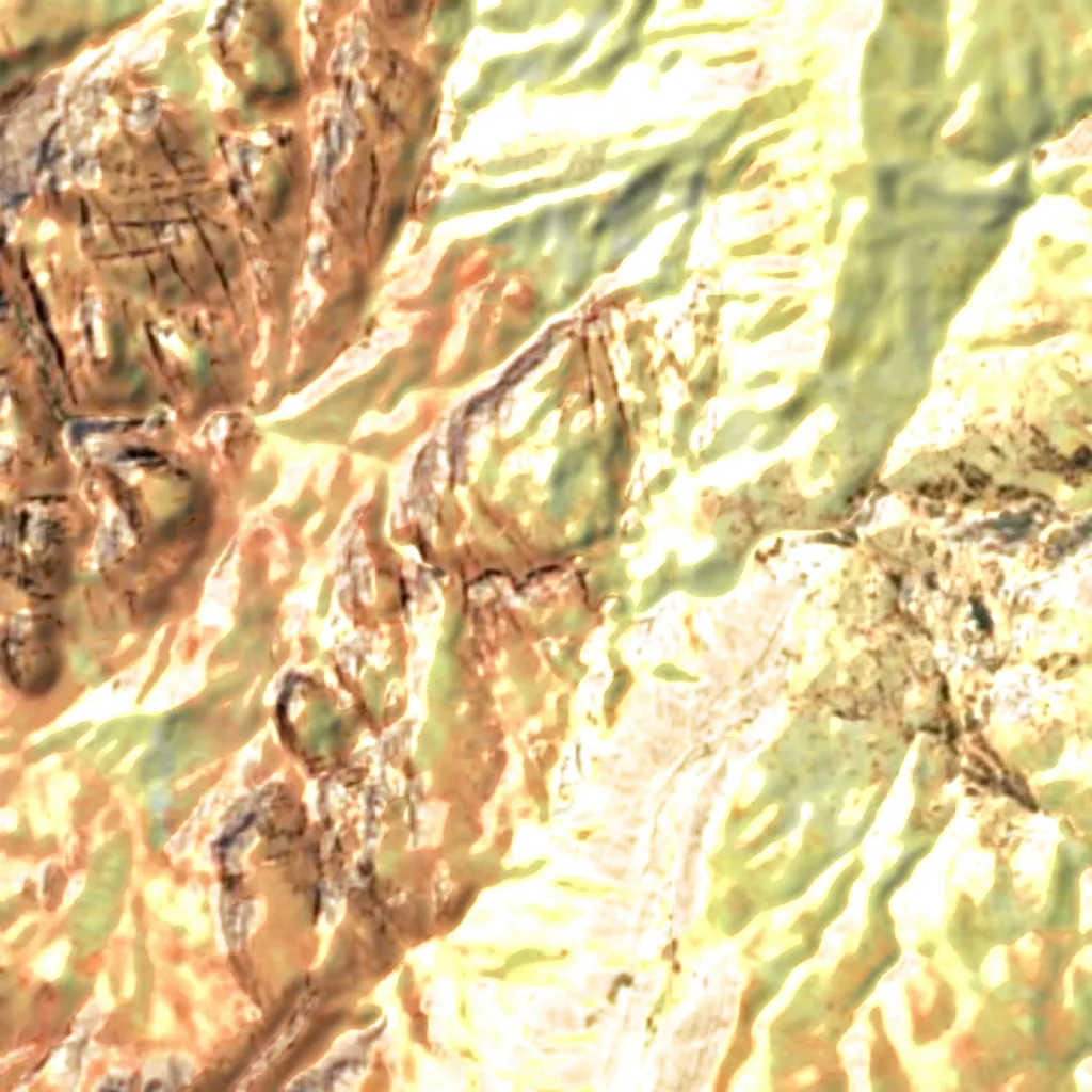 Siq seen from above (Sentinel-2)