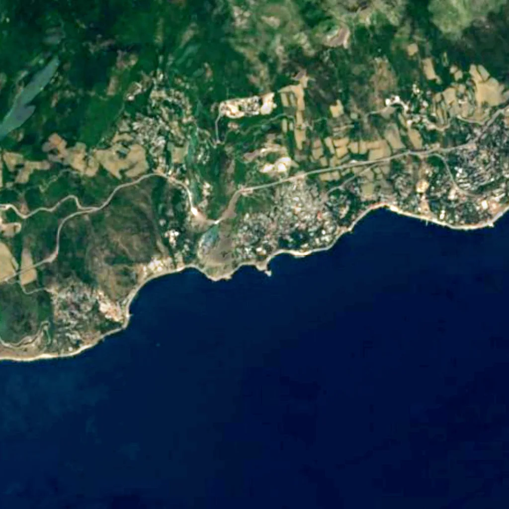 Skelya Diva seen from above (Sentinel-2)