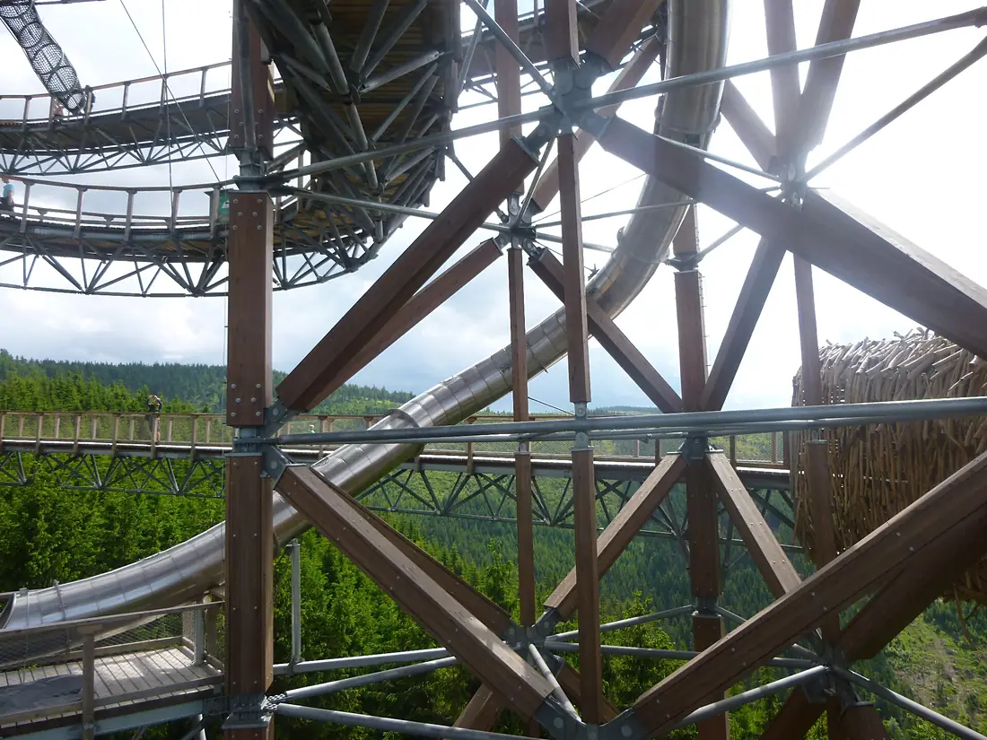 Stezka v oblacích - detail 1