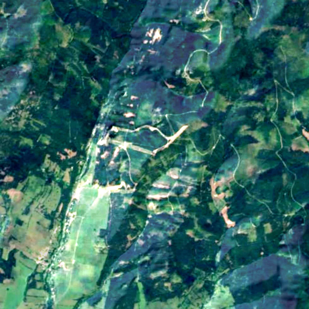 Sky Walk seen from above (Sentinel-2)