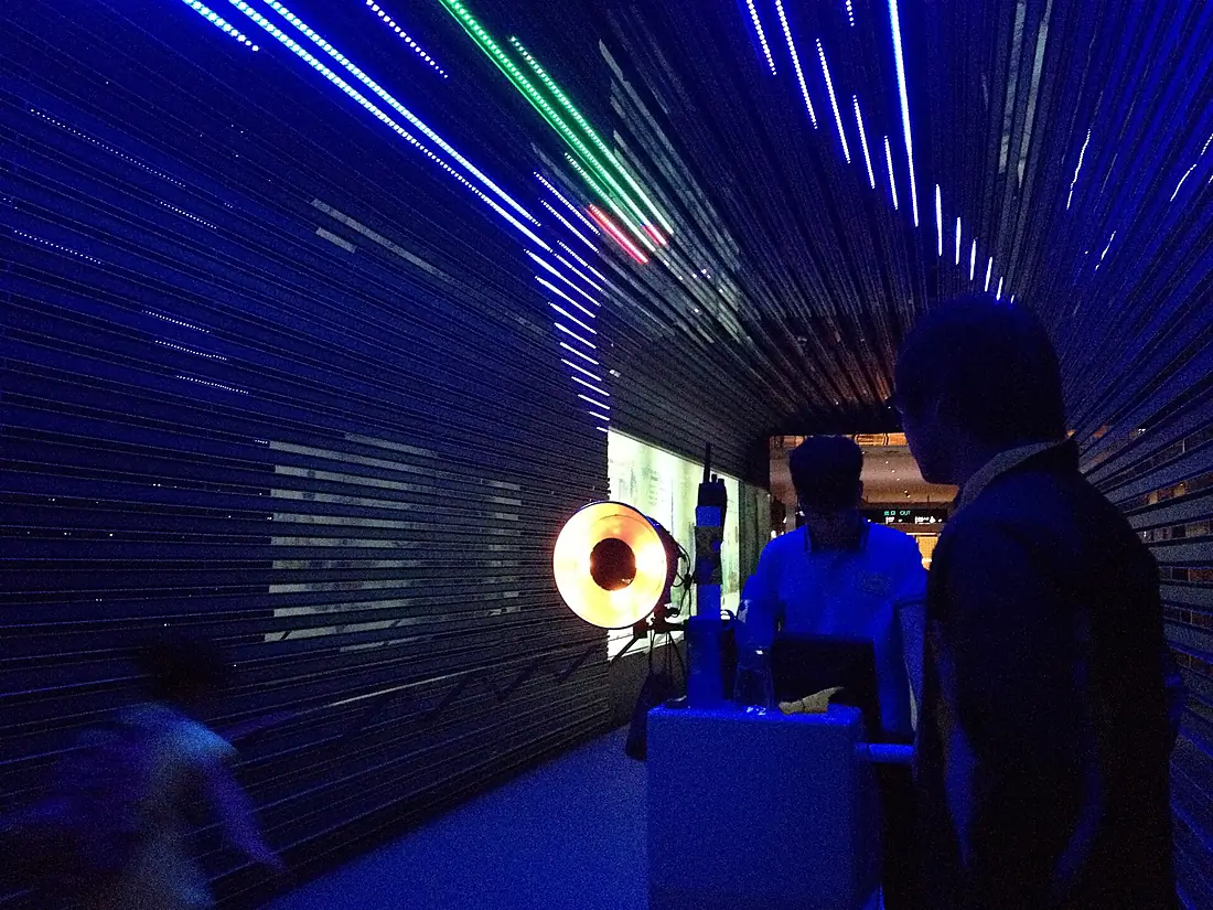 Entrance of ICC Sky100, Hong Kong