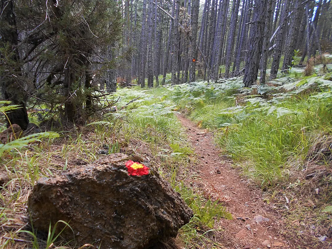 Smolikas hiking path