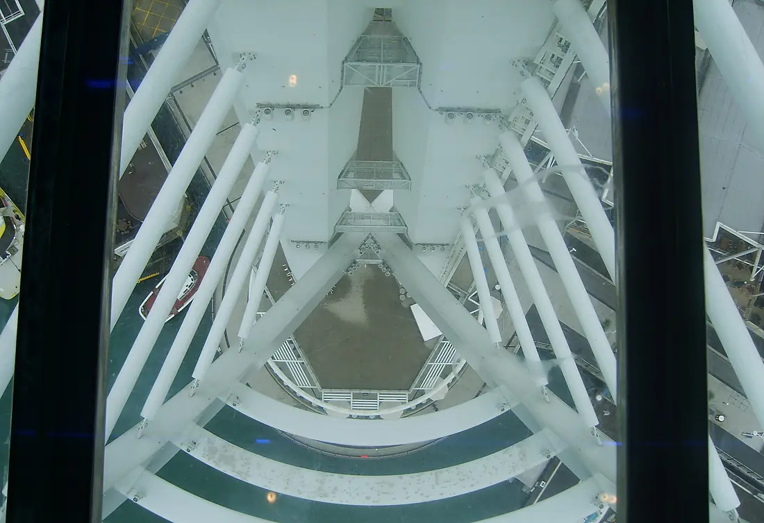 Spinnaker Tower Looking Down