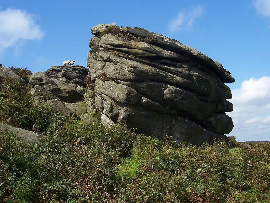 Cowper Stone Stanage Edge