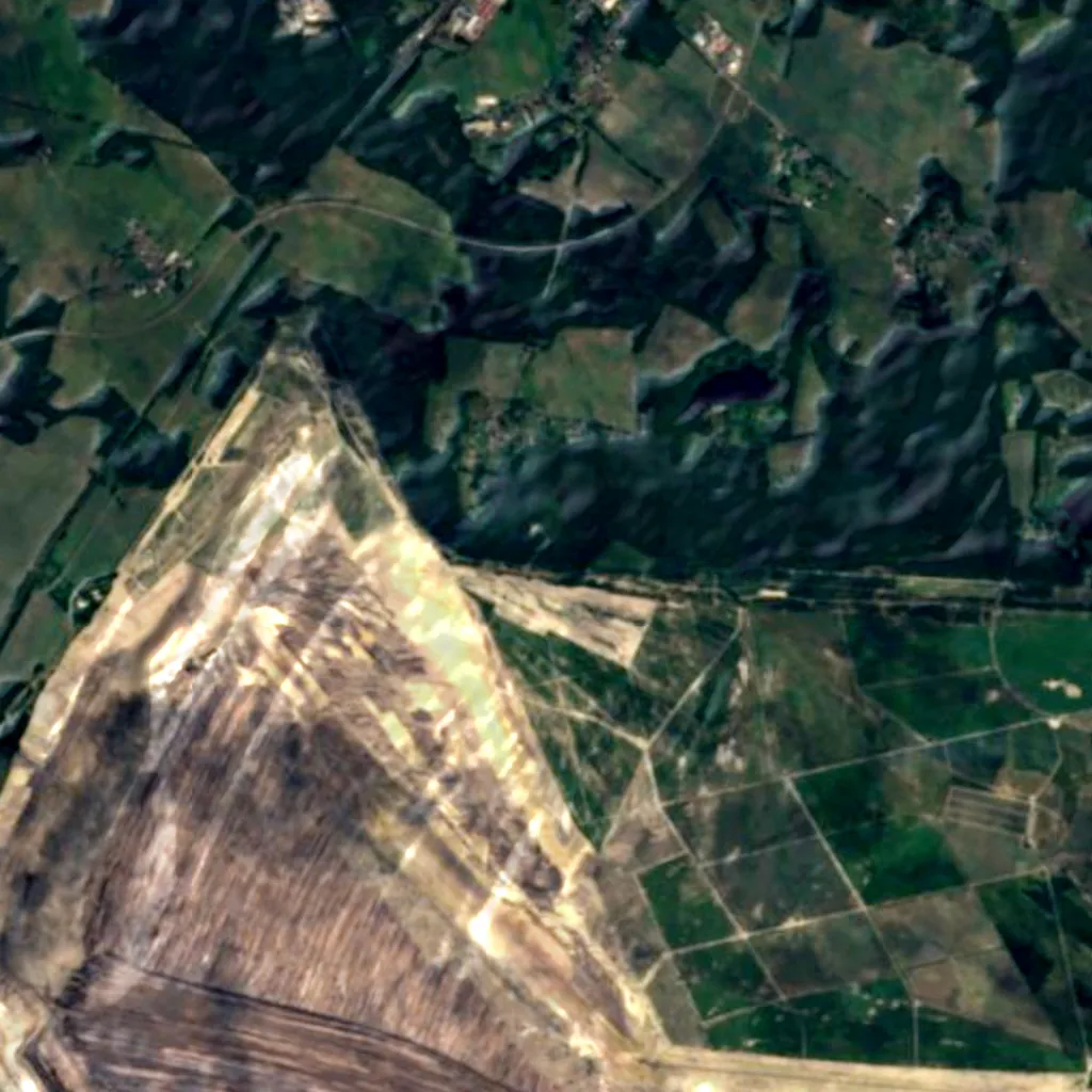 Steinitzer Treppe seen from above (Sentinel-2)