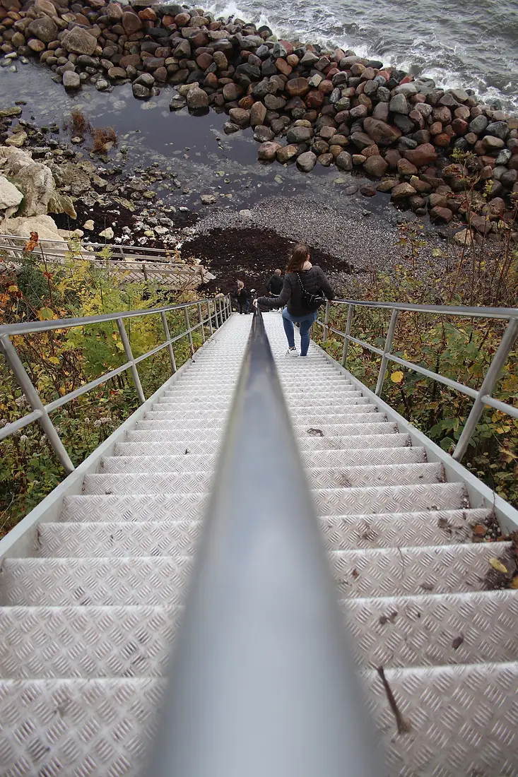 20191019 Stevns Klint Stairs