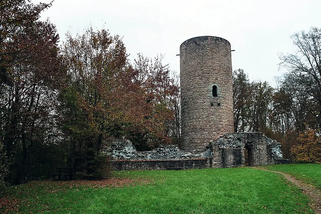Bad Soden, die Burgruine Stolzenberg