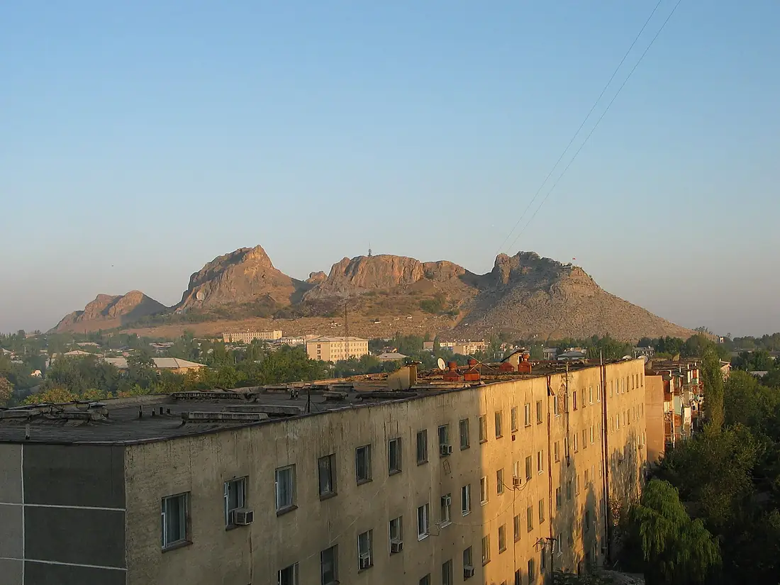 Kyrgyzstan Osh with Suleiman Hill