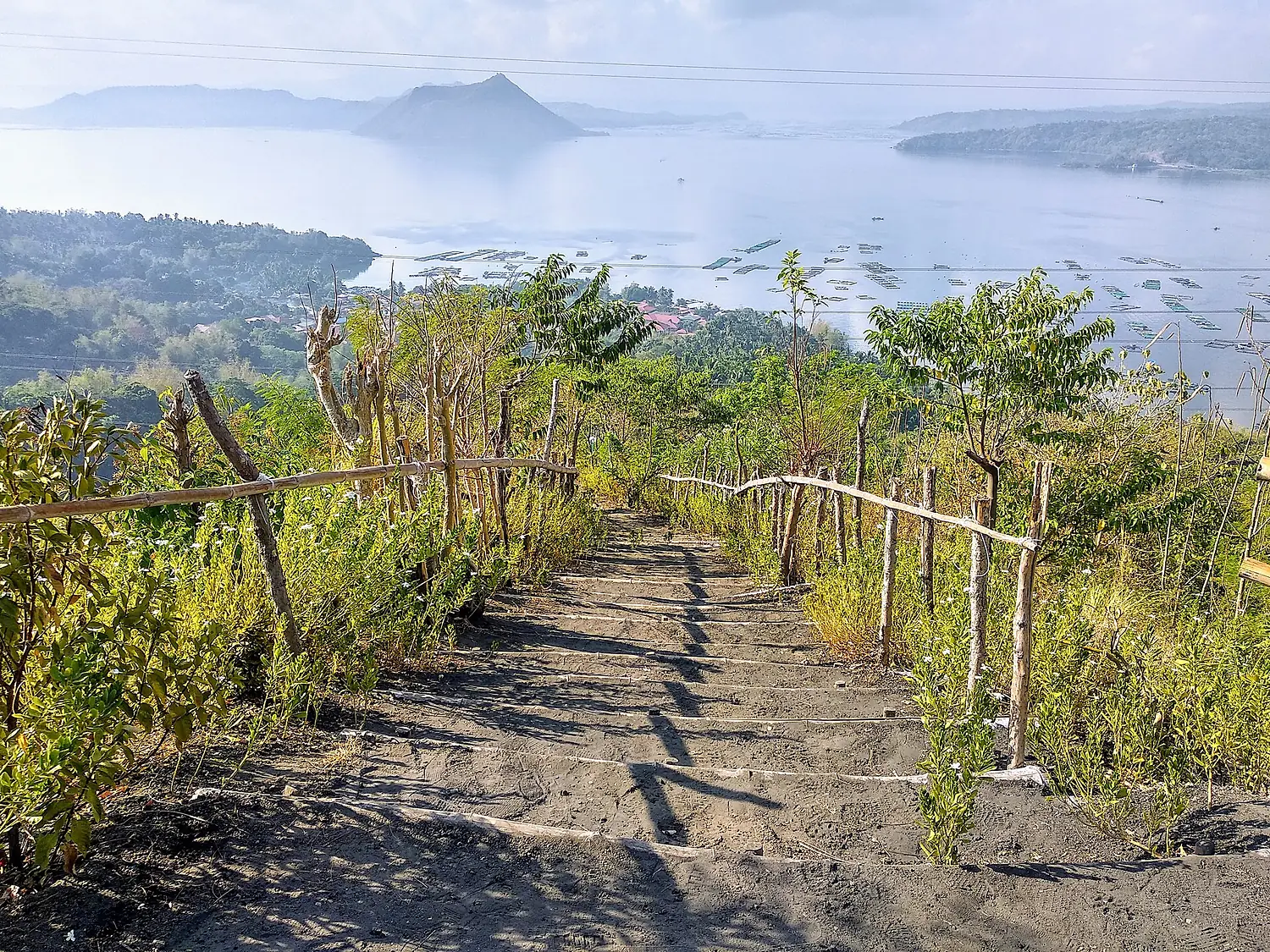 Morning breeze in Berinayan Grotto overlooking the Taal lake