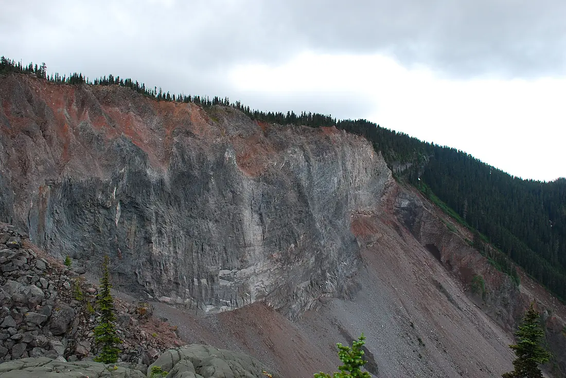 The Barrier lava dam