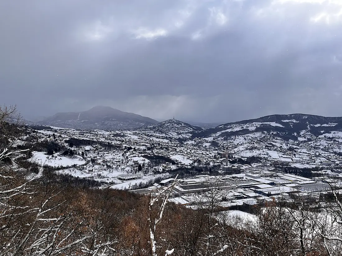 Hum and Trebević from Vogošća 2