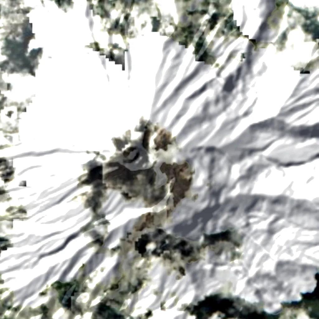 Tungurahua volcano seen from above (Sentinel-2)