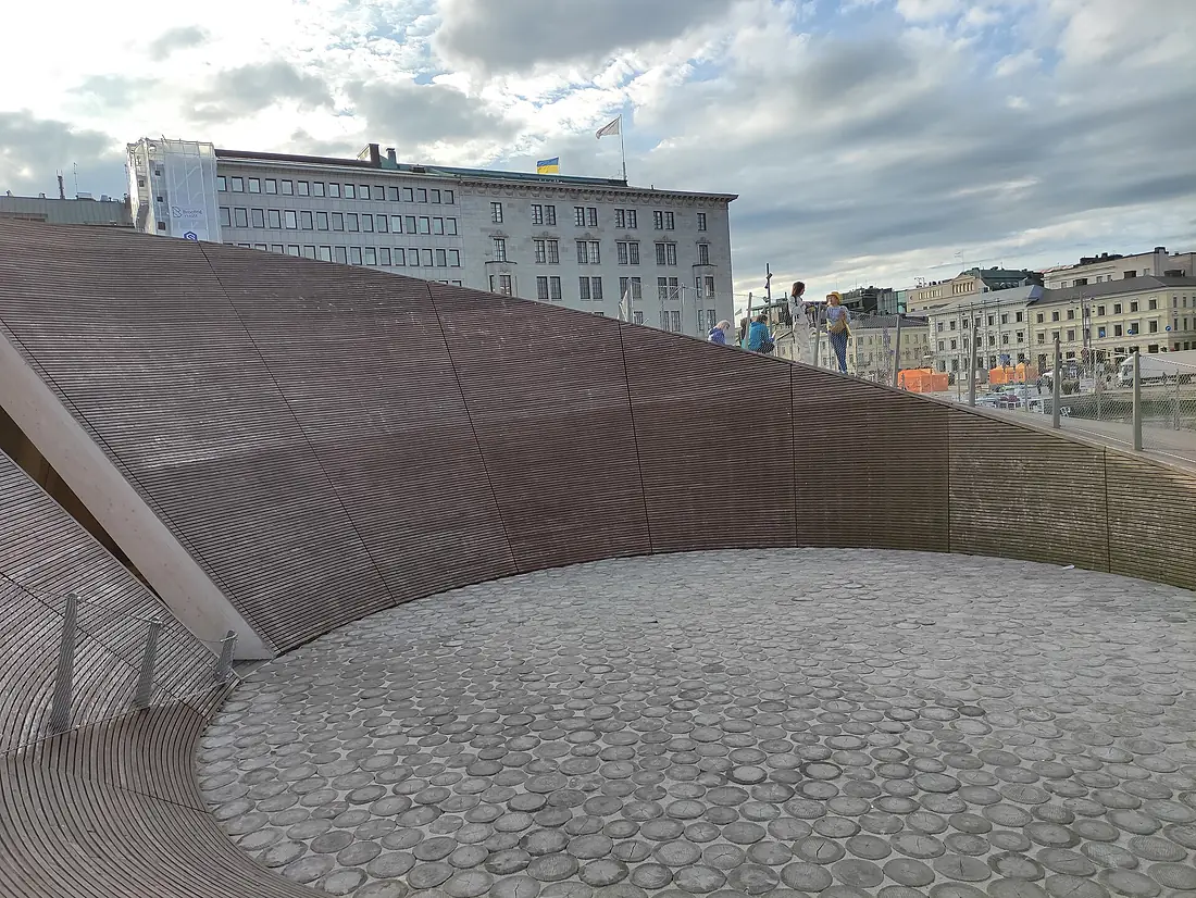 Informační centrum, Kauppatori, Helsinky, Finsko 01