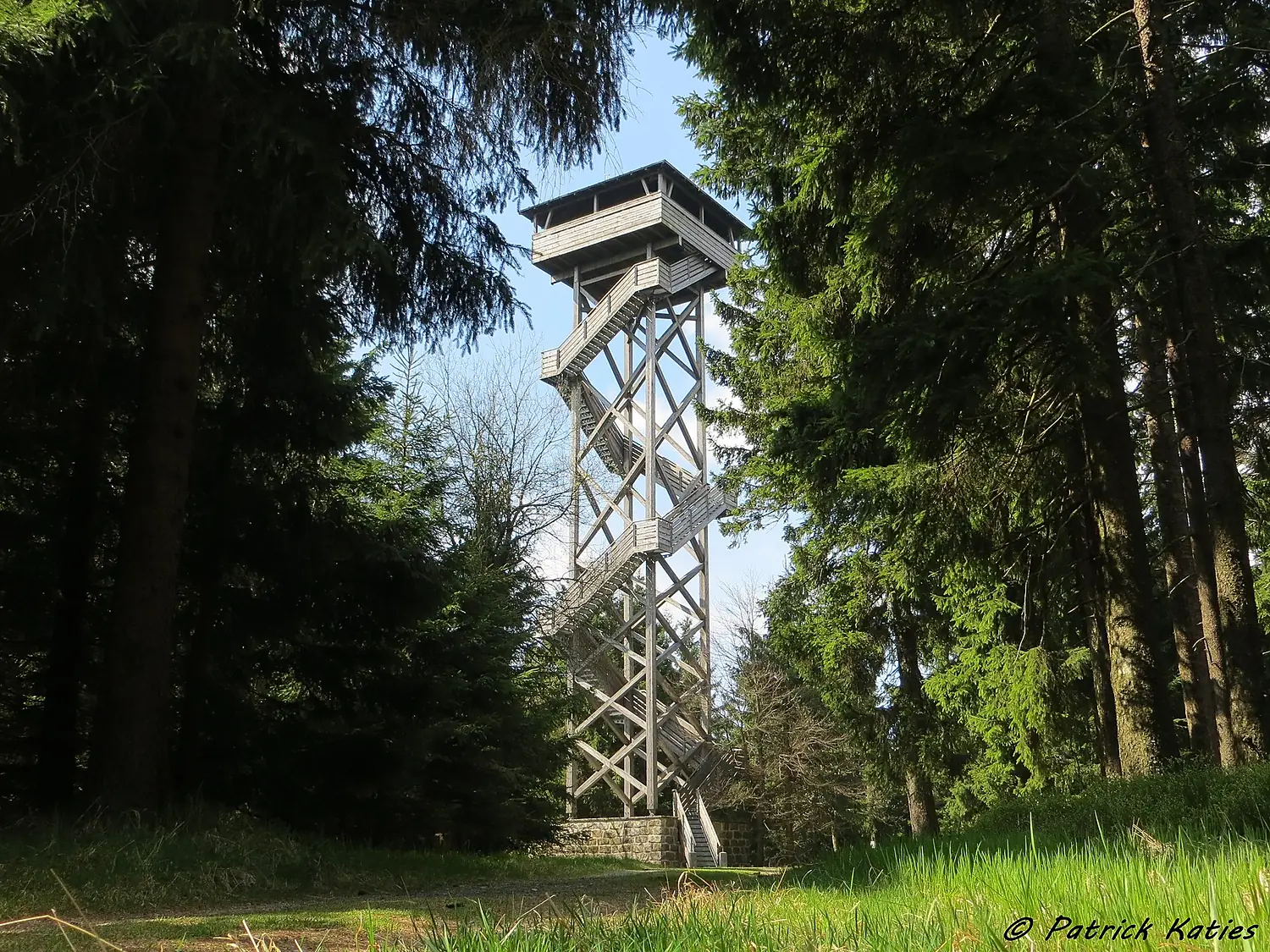Oberpfalzturm auf der Steinwald-Platte