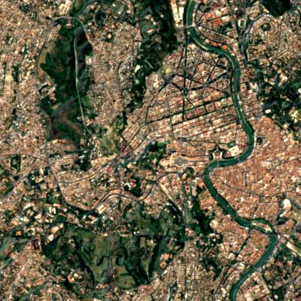 Vatican Hill seen from above (Sentinel-2)