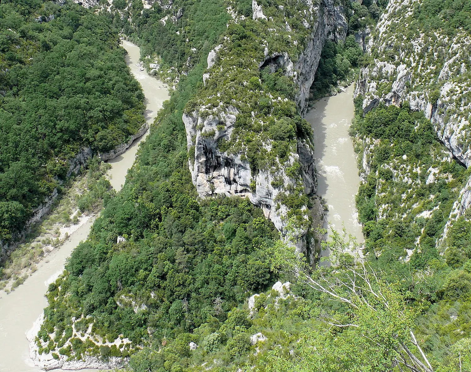 Gorges du Verdon au balcon de la Mescla -1