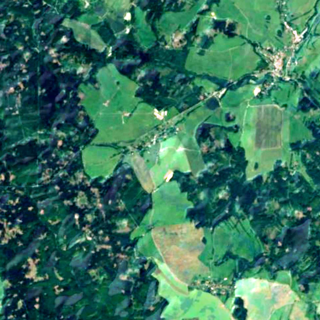 Viewpoint U jelena seen from above (Sentinel-2)