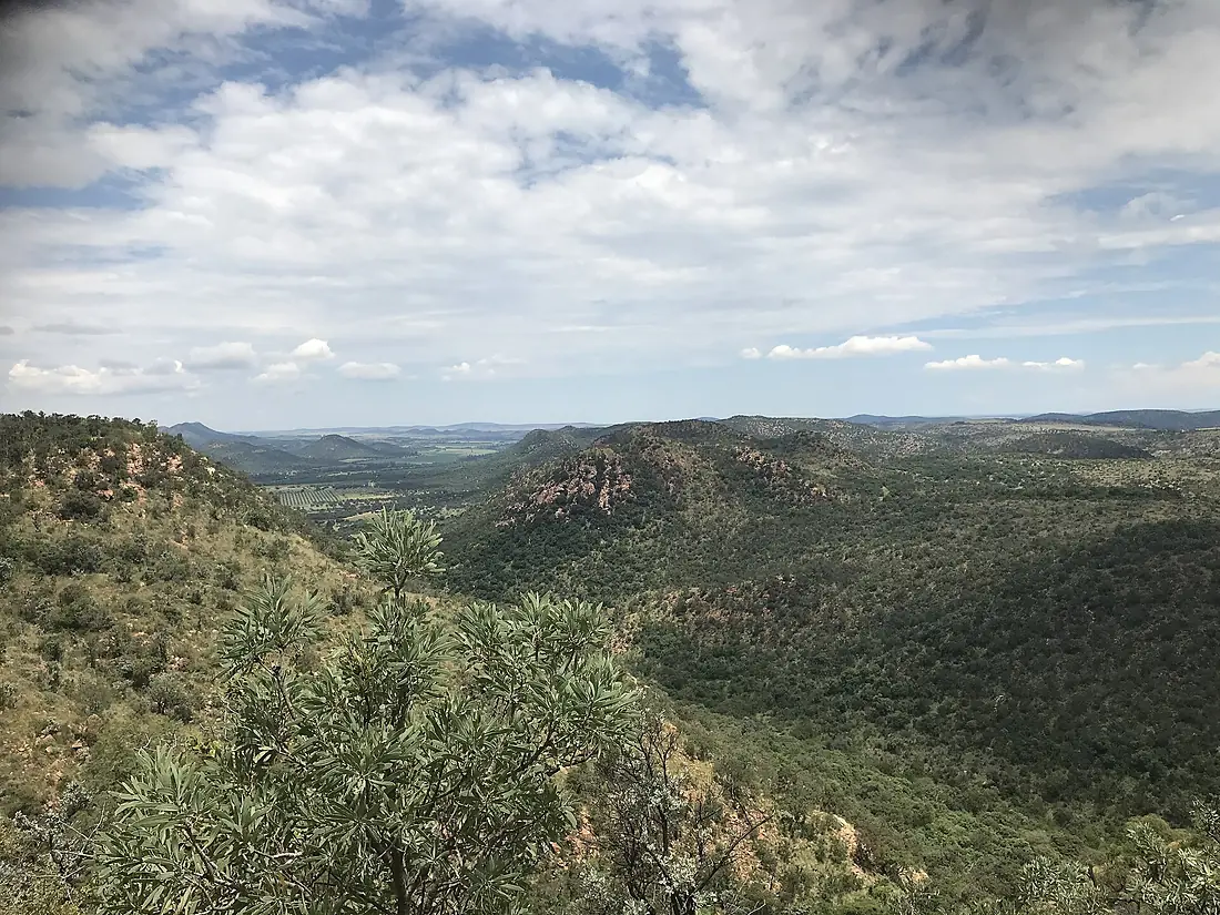 Vredefort Dome in Venterskroon near Parys