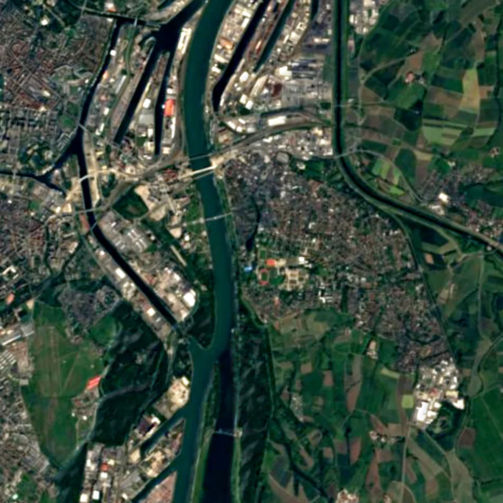 Weißtannenturm seen from above (Sentinel-2)