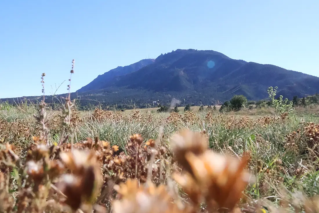 Cheyenne Mountain viewed by The Broadmoor
