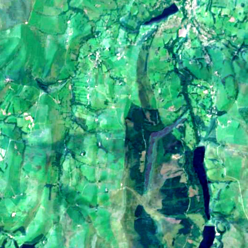 Windgather Rocks seen from above (Sentinel-2)